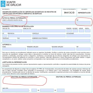 poder certificado energetico